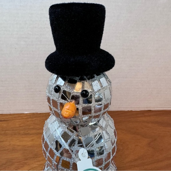 NEW 2024 Target Bullseye Disco Snowman 8.75" Tall Christmas - Picture 3 of 7